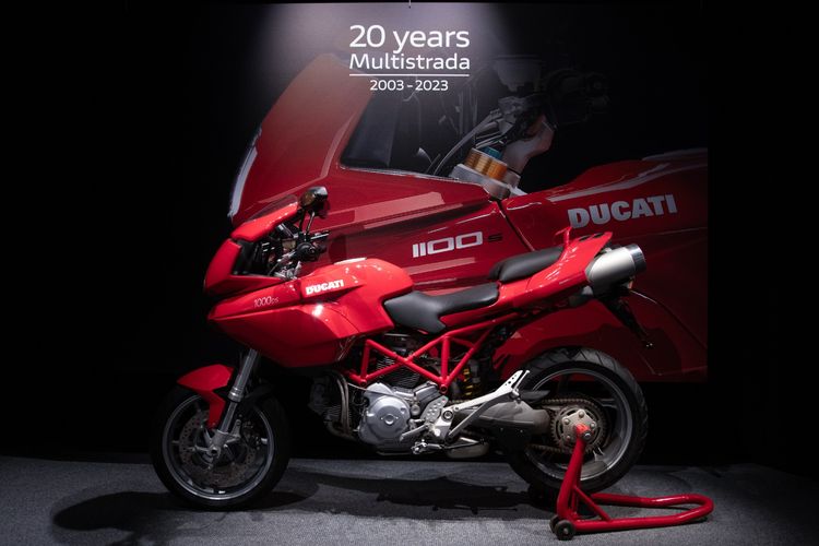 Ducati Multistrada genap berusia 20 tahun di 2023