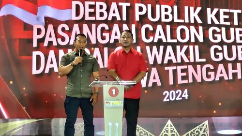 Debat Ketiga Pilkada Jateng 2024: Andika Targetkan Turunkan Angka Kemiskinan Ekstrem