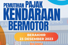 Pemutihan Pajak Kendaraan di Sumatera Selatan Berlaku sampai 23 Desember 2023