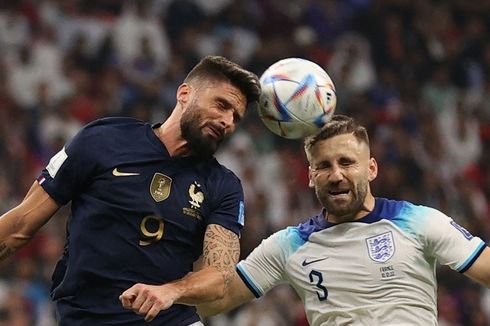 Inggris Vs Perancis 1-2: Giroud Cemerlang, Penalti Kane Melayang