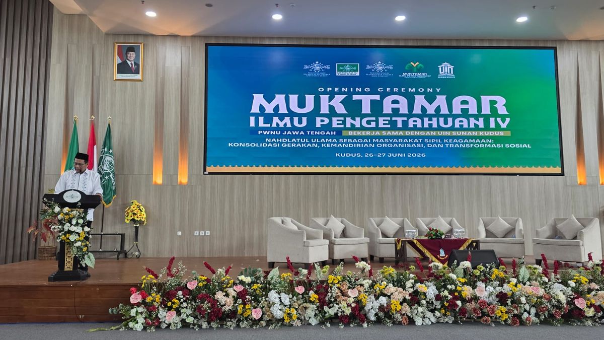 Muktamar Ilmu Pengetahuan IV Dibuka, UIN Sunan Kudus Jadi Pusat Konsolidasi Ilmuwan NU