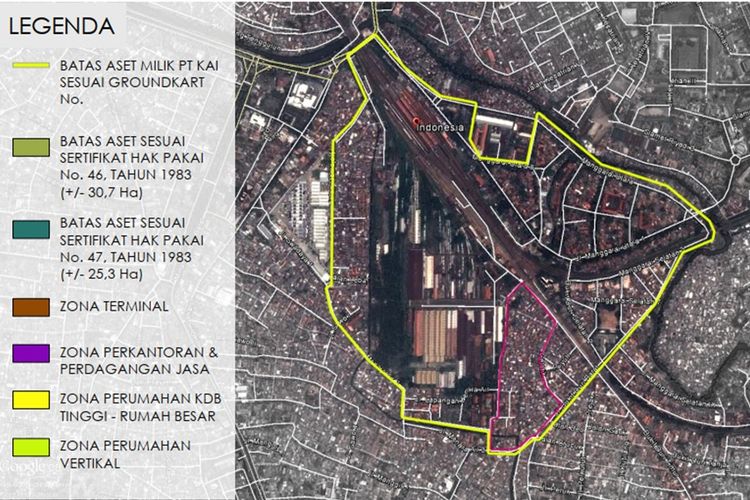 Potensi Stasiun Manggarai sebagai stasiun sentral