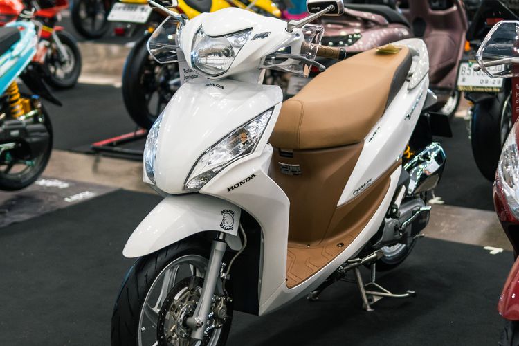 Modifikasi Honda Spacy konversi Honda Vision