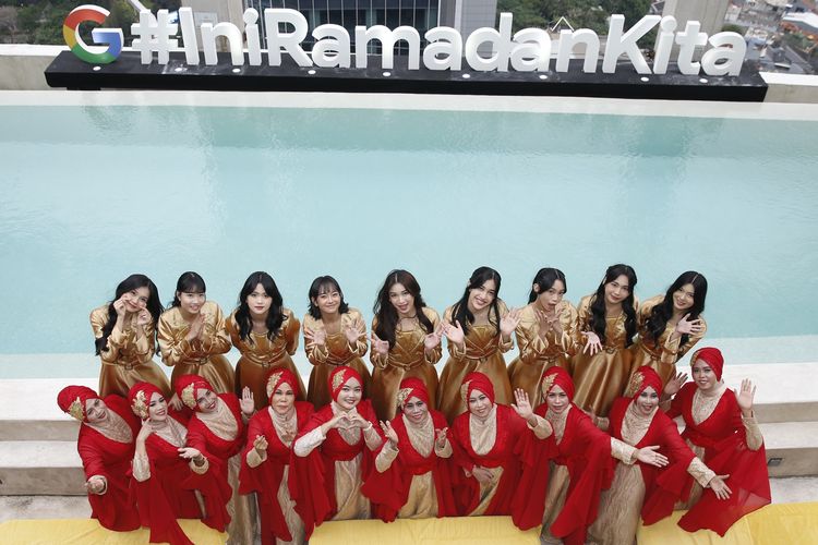 Kolaborasi grup kasidah Nasia Ria dan JKT 48 yang diinisiasi oleh Google Indonesia untuk menyambut bulan Ramadhan.