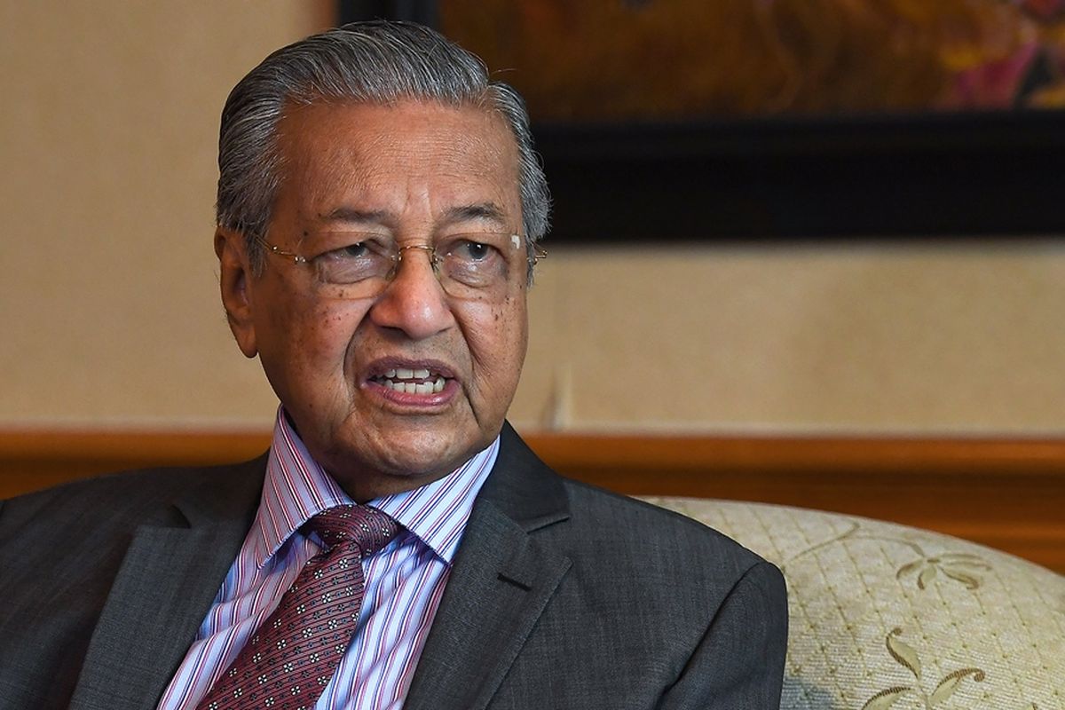 Perdana Menteri Malaysia Mahathir Mohamad.