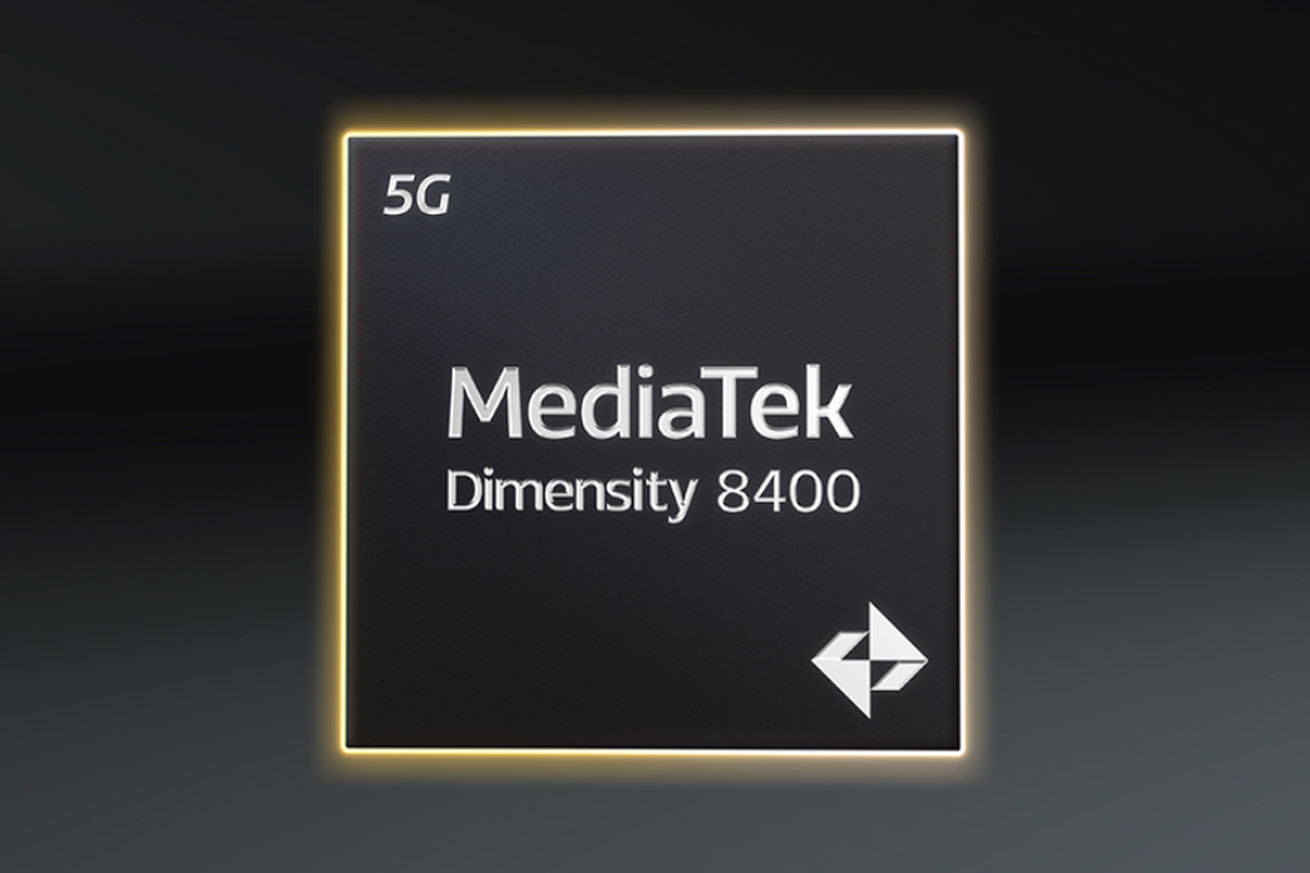 Ilustrasi chipset Mediatek Dimensity 8400.