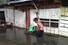 Dua Jam Diguyur Hujan, Ratusan Rumah di Bone Terendam Banjir 
