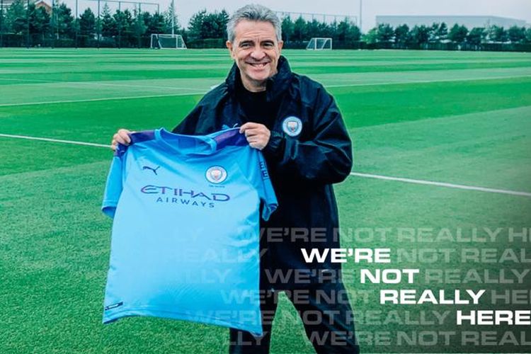 Asisten pelatih baru Pep Guardiola, Juanma Lillo.