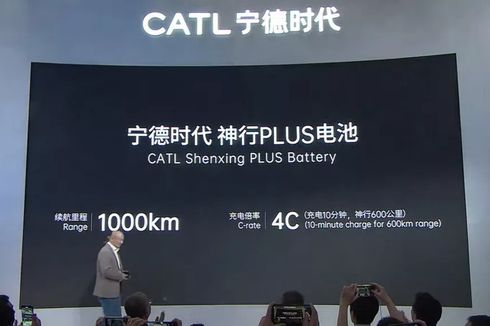 CATL Kenalkan Teknologi Baterai Terbaru, Cas 10 Menit Untuk 600 Km