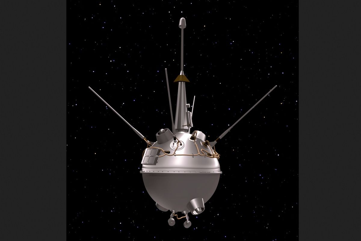 Wahana antariksa Luna 2 milik Uni Soviet