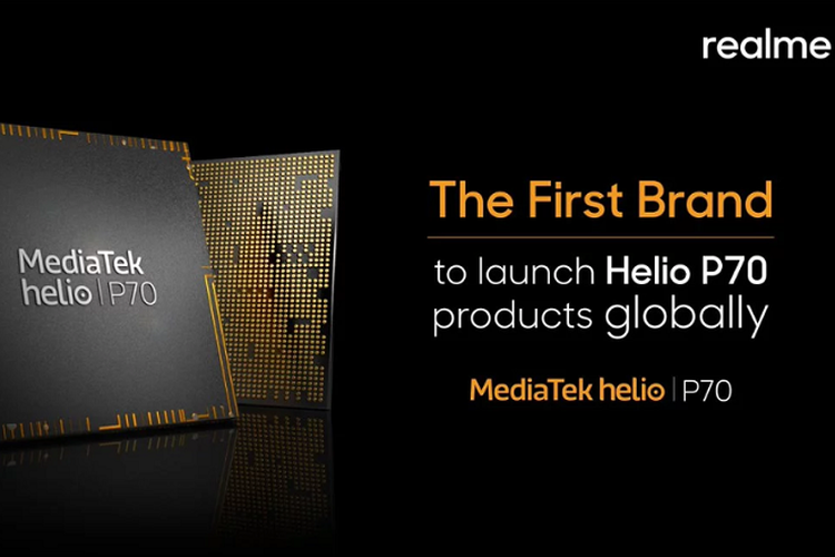 Realme umumkan akan jadi brand pertama yang gunakan chipset Helio P70