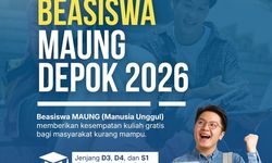 Syarat Beasiswa D3-S1 Maung Kota Depok 2026, Bantuan hingga Rp 6,3 Juta