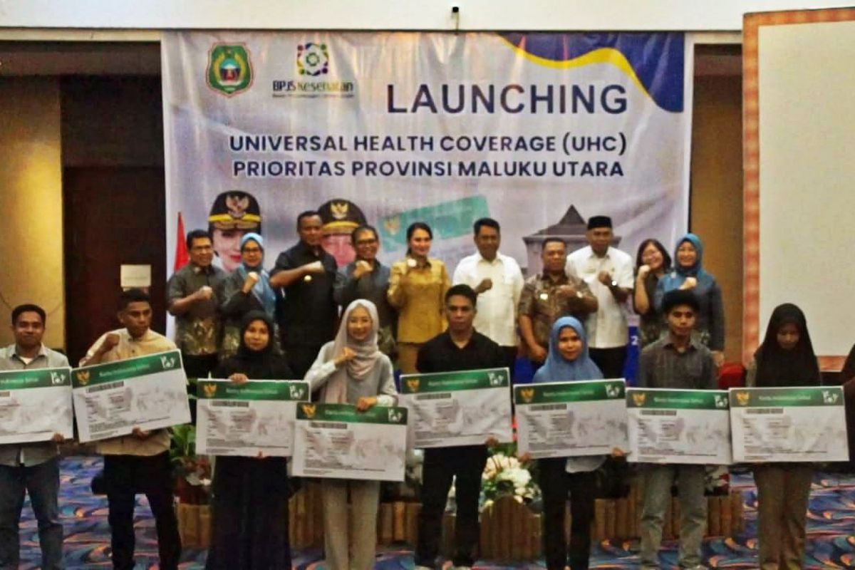 Gubernur Maluku Utara, Sherly Tjoanda Laos meluncurkan Universal Health Coverage (UHC) prioritas di Maluku Utara.