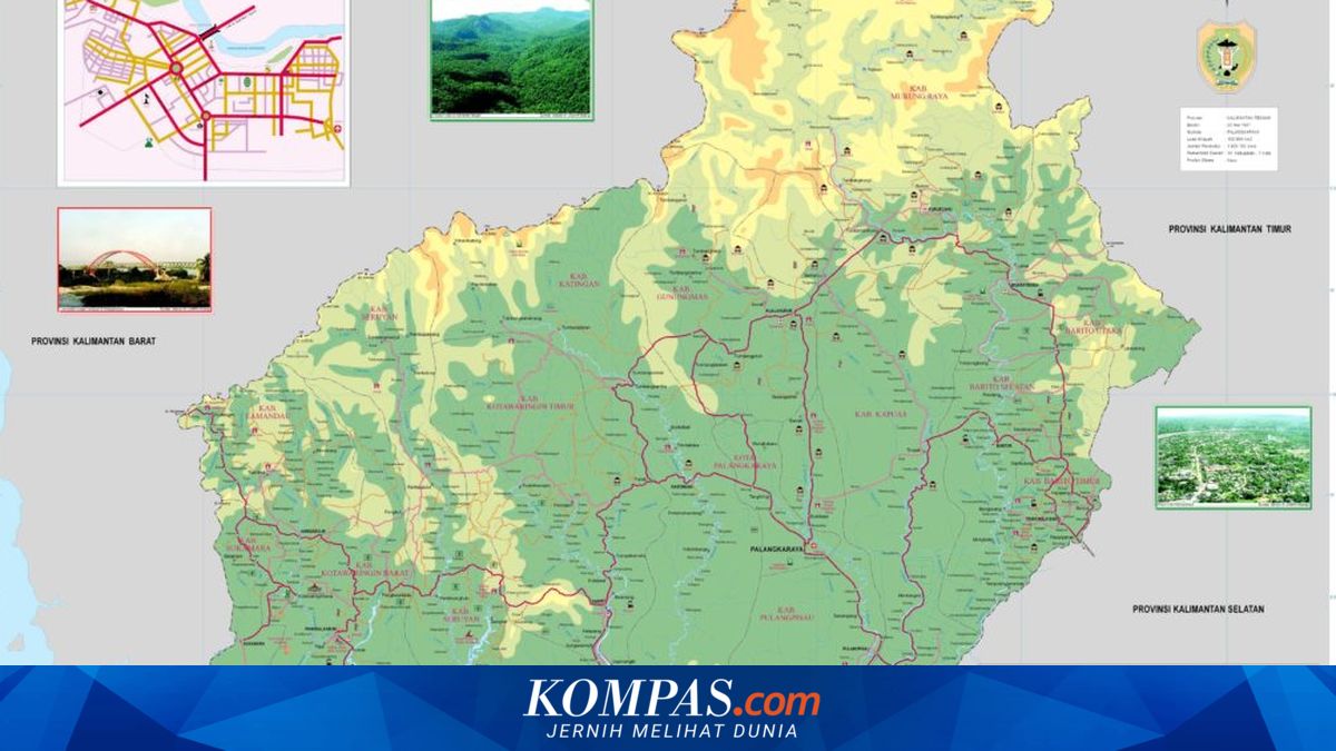 Daftar Kabupaten dan Kota di Provinsi Kalimantan Tengah