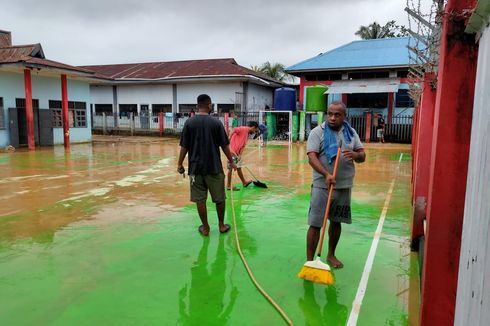 Banjir 1 Meter Rendam Lapas Sorong, Sejumlah Napi Terpaksa Dievakuasi