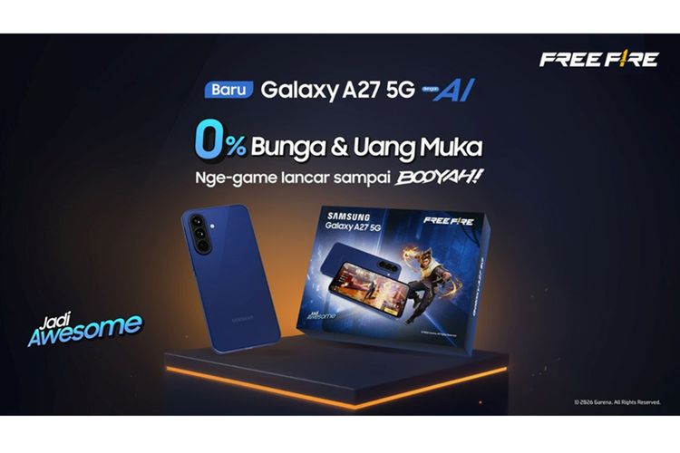 Samsung Rilis Galaxy A27 5G Edisi Free Fire, Bonus Diamond dan Jersey