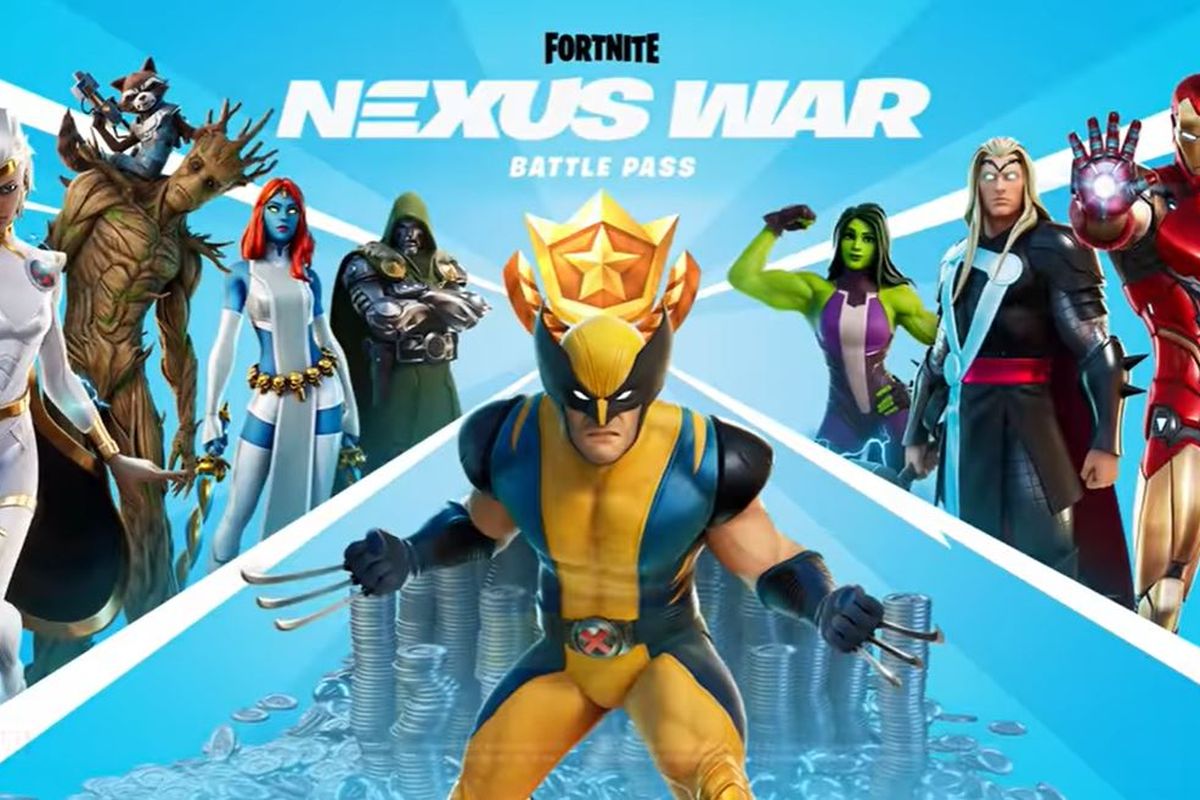 Ilustrasi Battle Pass musim ke-4 Fortnite