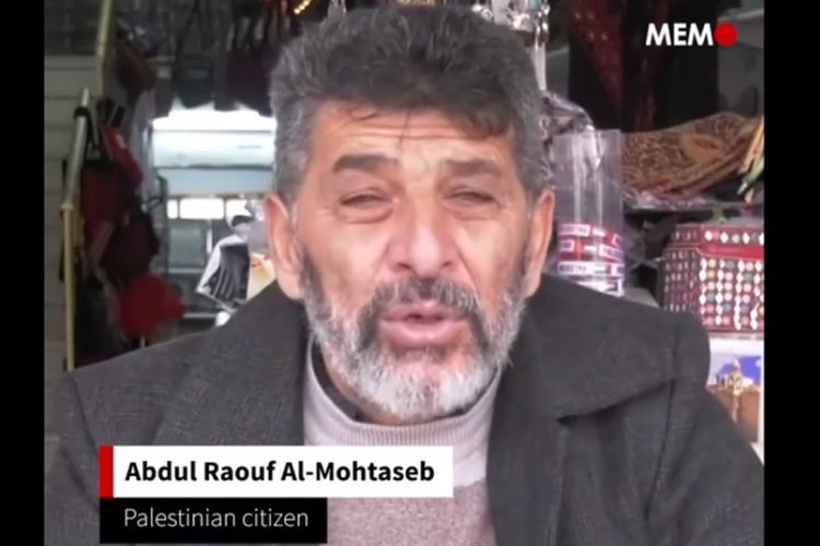 Abdul Raouf Al-Mohtaseb, pria Palestina yang menolak tawaran sebesar 100 juta dollar AS untuk menjual rumahnya di Hebron, wilayah Tepi Barat.