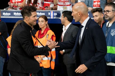 Real Madrid Vs Atletico, Zidane atau Simeone yang Lebih Jago?