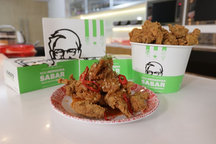 Ayam KFC saus mentega hasil kreasi Chef Yudha Bustara