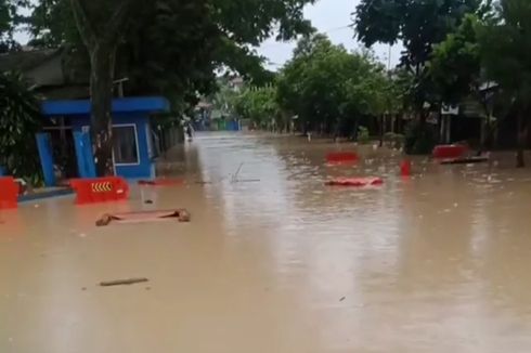 Banjir di Rangkasbitung, Jalan Utama hingga Terminal Terendam