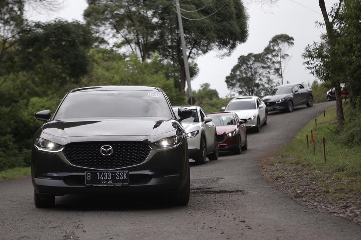 Test drive Mazda CX-30 ke Glamping Lakeside, Ciwidey, Bandung Selatan