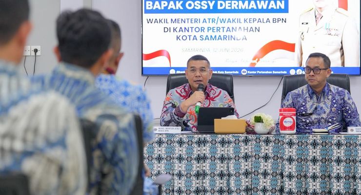 Jadi Etalase IKN, BPN Kaltim Diminta Percepat dan Permudah Layanan Tanah