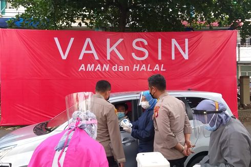 Warga Jaksel Bisa Vaksinasi Covid-19 Drive Thru di Mapolres Jakarta Selatan, Ini Syaratnya