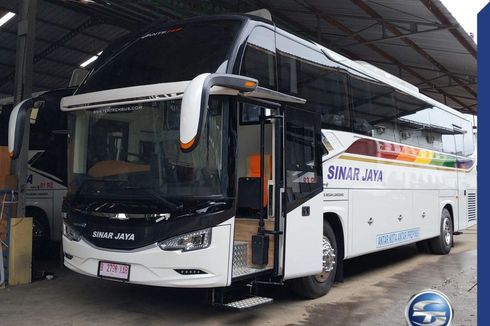 PO Sinar Jaya Tambah Bus Baru Buatan Karoseri Tentrem, Avante H7 Facelift