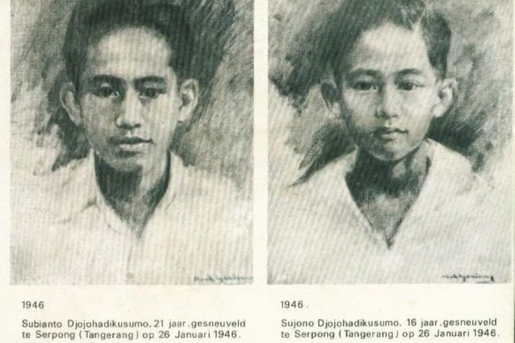 Paman Prabowo Subianto yaitu Subianto Djojohadikusumo dan Sujono Djojohadikusumo gugur bersama Daan Mogot dalam Pertempuran Lengkong