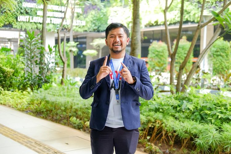 Ivan Taufiq Nugraha, mahasiswa jurusan Paramedik Veteriner Institut Pertanian Bogor (IPB) yang berbagi kisahnya saat menjadi juara pertama kompetisi Pemilihan Mahasiswa Berprestasi (Pilmapres) 2022 jenjang diploma.