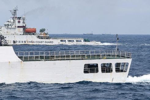 Lagi, 3 Kapal Perang Indonesia Usir Kapal China Keluar dari Natuna