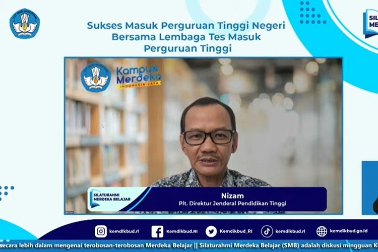 Silaturahmi Merdeka Belajar (SMB) bertajuk ?Sukses Masuk Perguruan Tinggi Negeri (PTN) bersama LTMPT