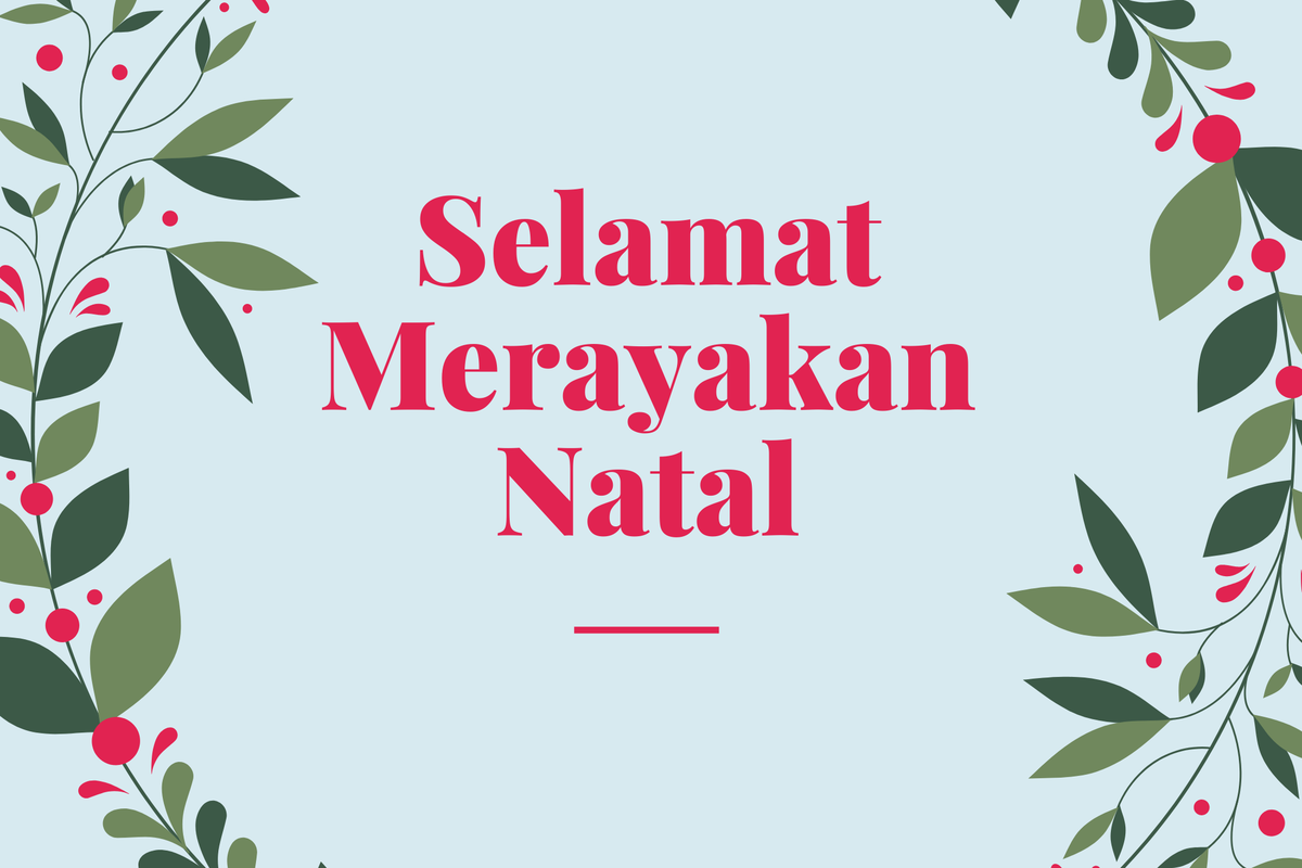 Cara membuat kartu ucapan selamat natal menggunakan canva