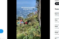 Viral, Video Drone Diterbangkan di Kawasan Gunung Merbabu, TNGM Buka Suara