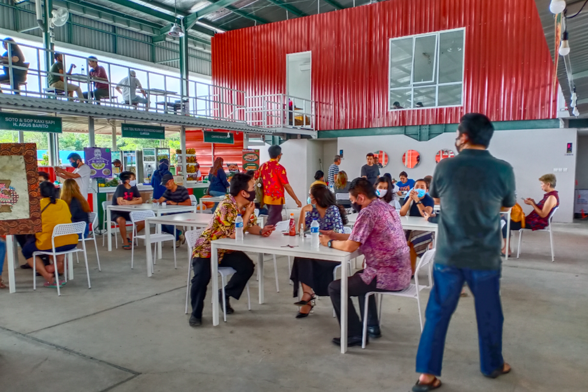 Ku.Loka @FoddTerra di Gading Sarpong, pusat kuliler baru yang dikembangkan Paramount Land dan dikelola JIISCOMM.