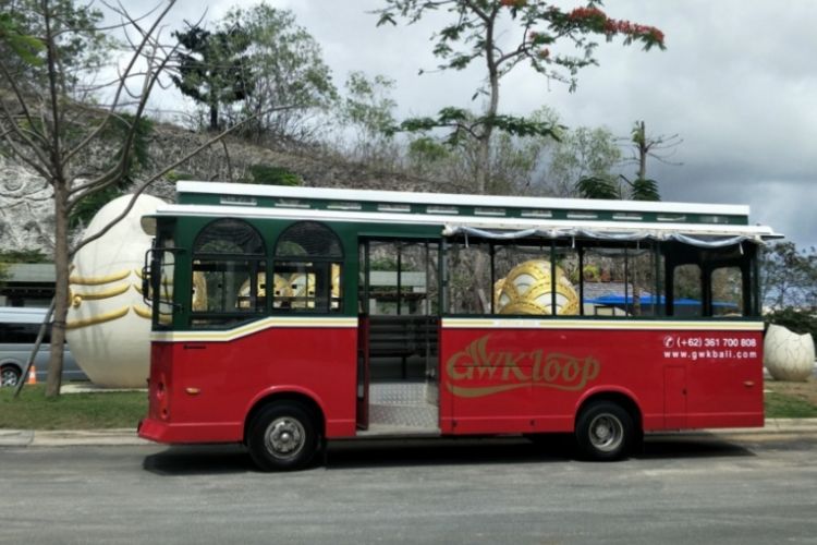 GWK Loop di obyek wisata Garuda Wisnu Kencana (GWK) yang terletak di kawasan GWK Cultural Park, Bukit Ungasan, Kabupaten Badung, Bali.