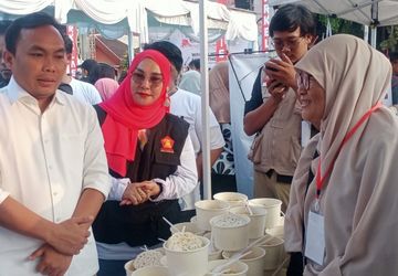 Pedagang Makanan Orem-Orem Curhat Ke Calon Wawali Kota Malang Minta Peningkatan Program UMKM