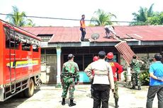Angin Puting Beliung Terjang 2 Desa di Rokan Hulu Riau, 39 Rumah Warga Rusak