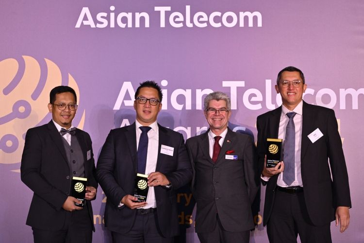 Ilustrasi Telkomsel yang memenangkan penghargaan Asian Telecom Awards 2024 di Singapura, Kamis (29/2/2024).