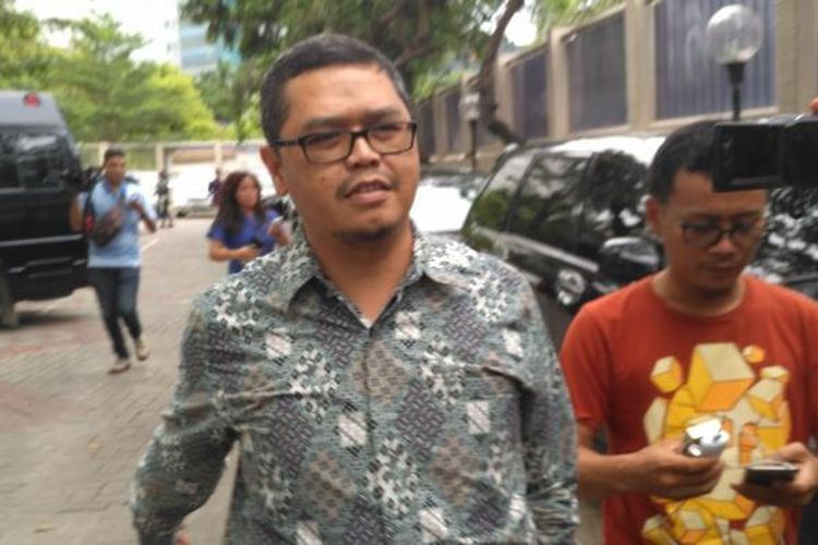 Wakil Ketua Komisi V Dewan Perwakilan Rakyat Yudi Widiana Adia di gedung KPK, Jakarta, Selasa (27/12/2016)