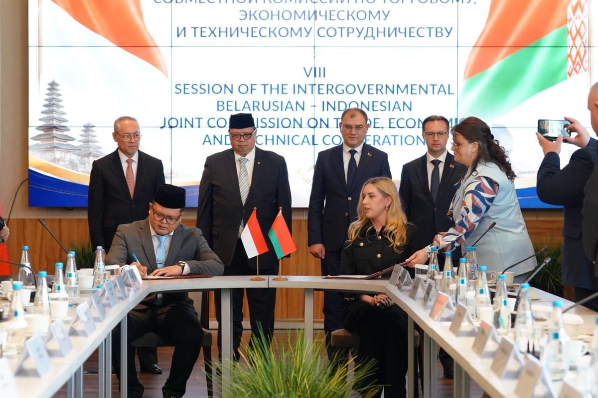 Optimalkan Sektor Perdagangan dan Industri, Hubungan Ekonomi RI-Belarus Diperkuat