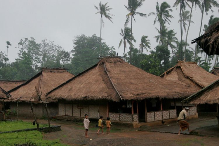 Suasana pagi di Dusun Senaru, Lombok Barat, Nusa Tenggara Barat (NTB)

