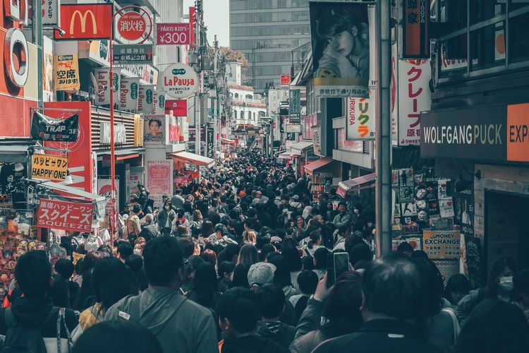 Takeshita Street di Harajuku Jepang