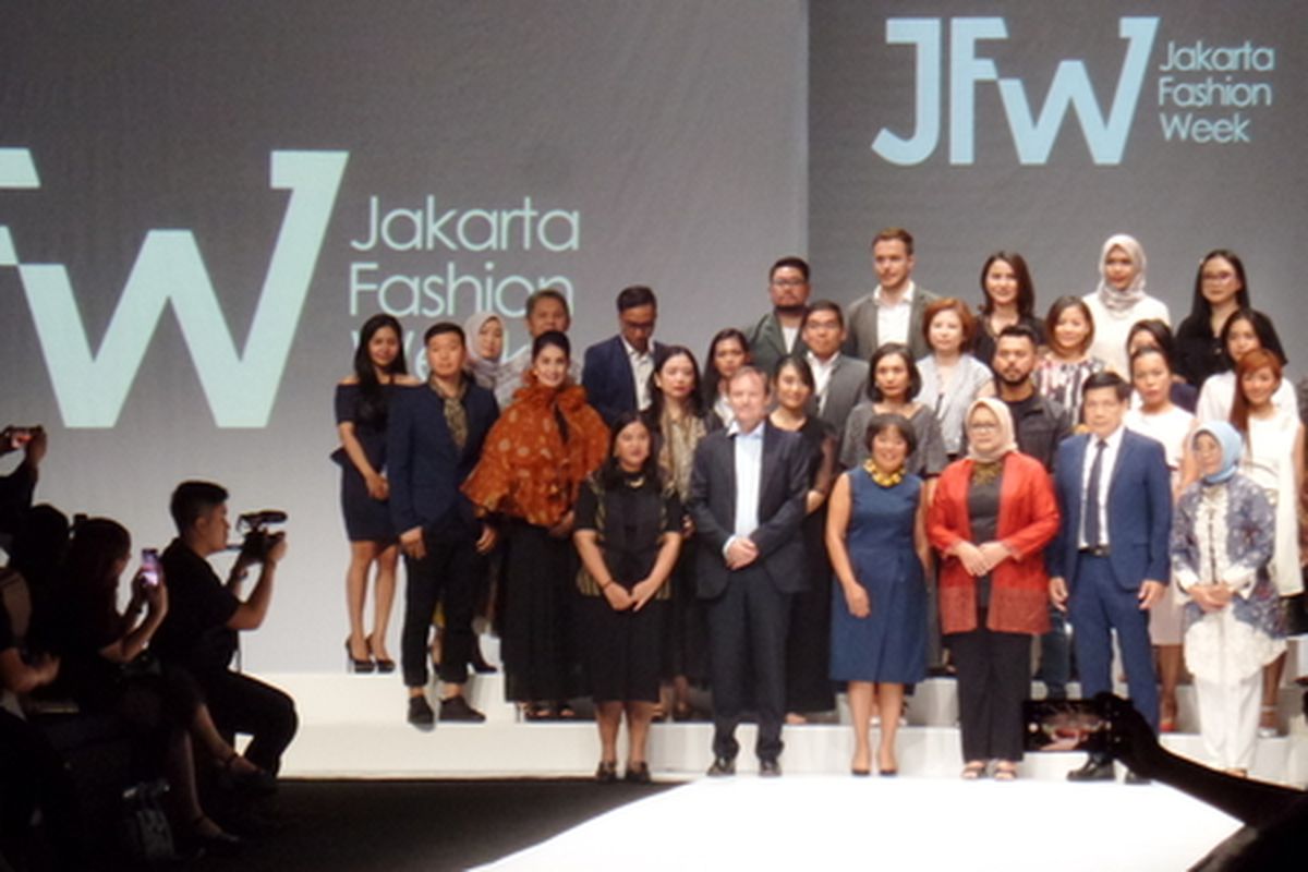 Pembukaan Jakarta Fashion Week 2020, Selasa (22/10/2019).