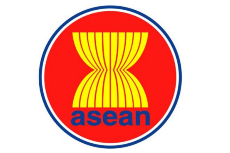 The Association of Southeast Asian Nations (ASEAN) logo.   