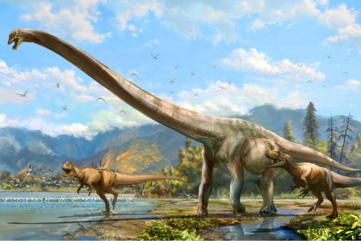 Dinosaurus Qijianglong guokr