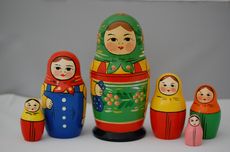 Matryoshka, Boneka Kayu Ikon Rusia