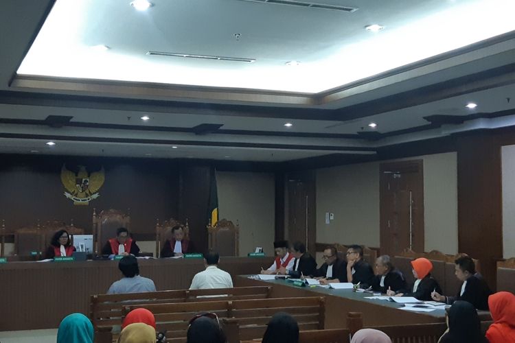 Sidang lanjutan terdakwa Lutfi Alfiandi di Pengadilan Negeri Jakarta Pusat, Jalan Bungur Raya, Jakarta Pusat, Rabu (18/12/2019)