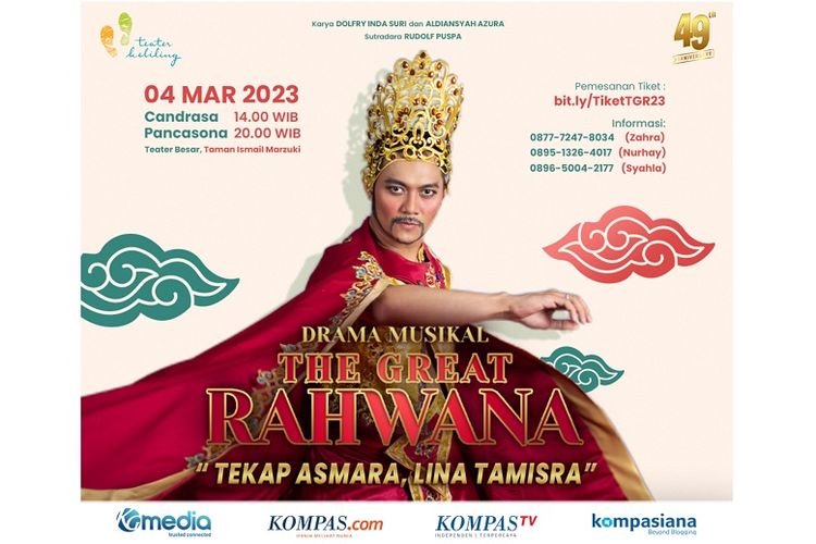 Teater Keliling sukses bawakan Drama Musikal The Great Rahwana: Rerun 2023. 